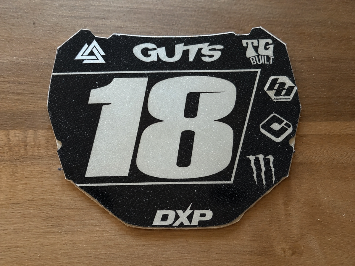 odi plate decal